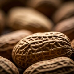 Obraz premium close up of peanuts