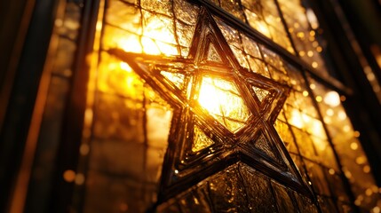Fototapeta premium A person sitting under a tree, reading a book, surrounded by golden autumn leaves