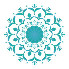 ornamental round ornament mandala design
