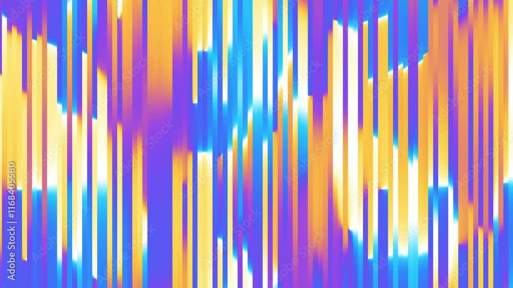 Leinwandbilder Neon colorful background with holographic shades and bright colors. artificial gradient background with gradient knobs. Animation loop background