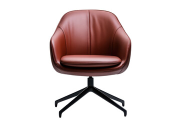 Obraz premium Modern Chair Isolated on Transparent PNG Background
