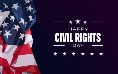 Civil Rights Day holiday concept