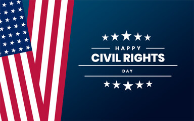 Civil Rights Day holiday concept