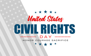 Civil Rights Day holiday concept