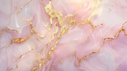Marble texture, light pink and white tones, soft cracks, delicate gold veins, romantic valentines day theme, elegant backdrop, banner design, luxury aesthetic, high-resolution background.