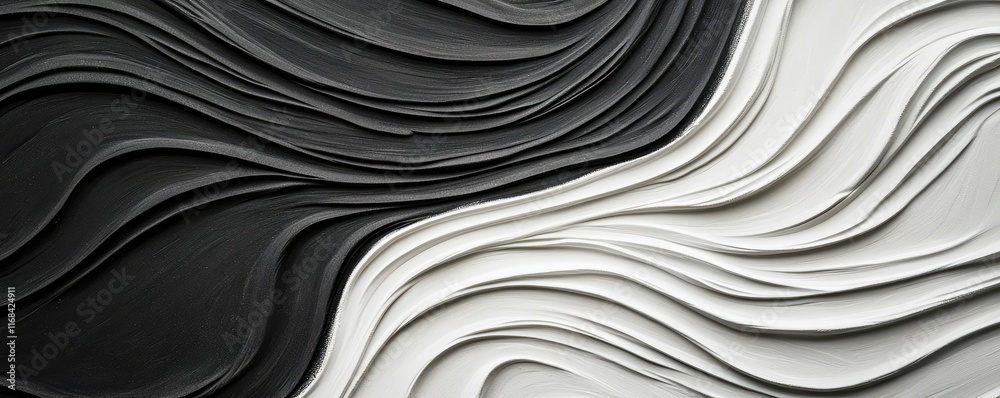 Aufkleber chalkboard abstract background idea. abstract layers of black and white textures creating a modern v