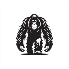 monkey silhouette