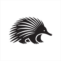 illustration of a hedgehog with wings