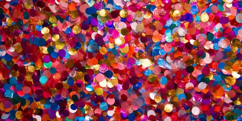Colorful confetti texture background. (2)