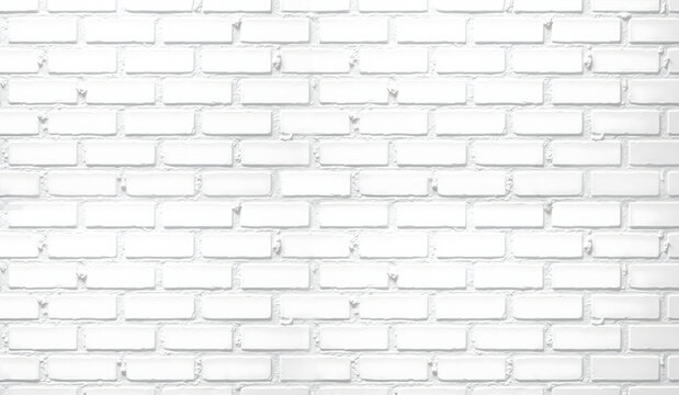 Fondo de pared de ladrillo blanco