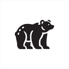 bear silhouette vector