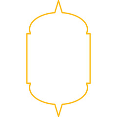 islamic window frame