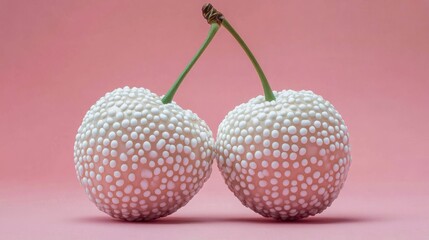 3d red cherry,Collection of realistic ripe cherries in different,3d y2k style,Red berries with tails, groups and single,Vitamin summer natural desserts,Juicy ingredients for recipes concept.