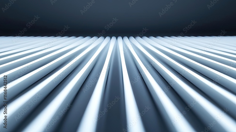 Poster Grid abstract background idea. Abstract lighting lines creating a modern, minimalist visual effect.