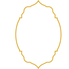 Islamic window frame