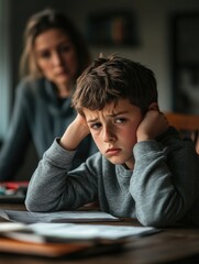 Obraz premium Contemplative Boy