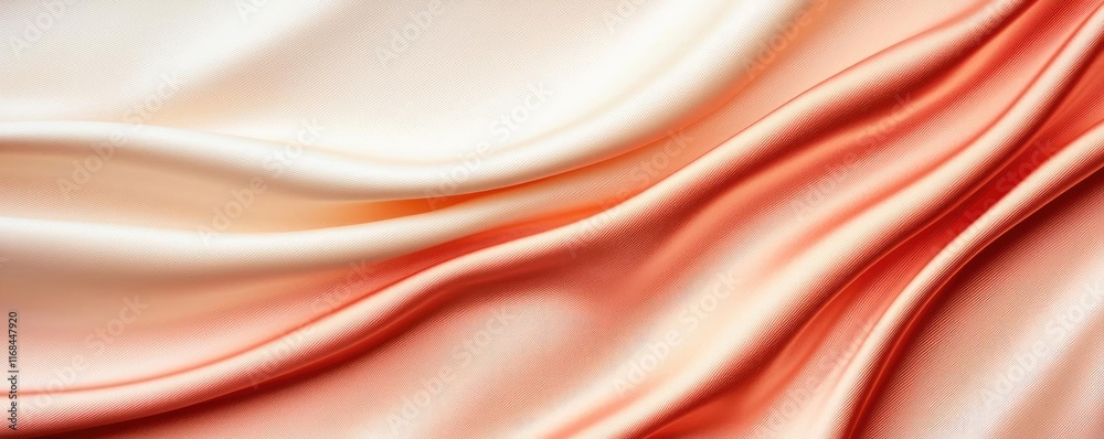 Poster velvet abstract background concept. elegant fabric texture in soft peach and cream hues, perfect for