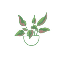 색연필로 그린 오브젝트