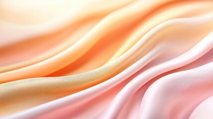 Obraz premium Velvet abstract background concept. Soft waves of silk fabric in pastel colors, perfect for elegant backgrounds and designs.