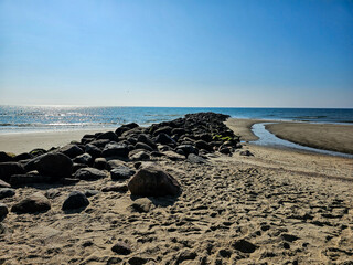 Am Hvidbjerg Strand in Dänemark