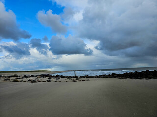 Am Hvidbjerg Strand in Dänemark