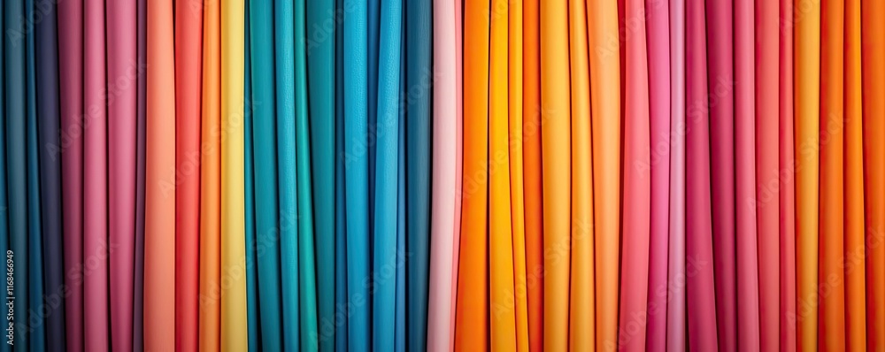 Aufkleber Rainbow abstract background concept. Vibrant colored lines creating a dynamic and energetic visual pattern.