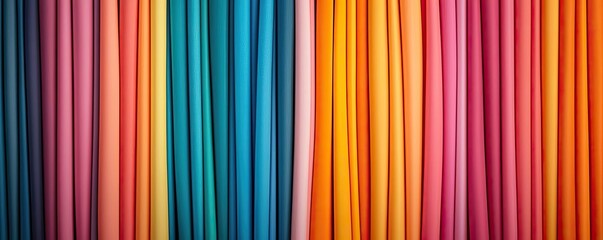 Obraz premium Rainbow abstract background concept. Vibrant colored lines creating a dynamic and energetic visual pattern.