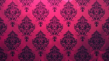 magneta pink seamless pattern wallpaper