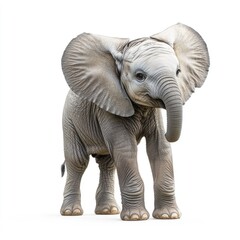 Baby Elephant Portrait