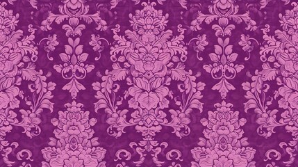 magneta pink seamless pattern wallpaper