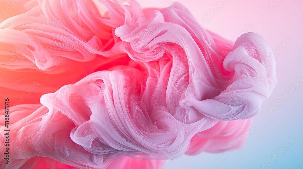 Poster Ink abstract background idea. Abstract swirls of pink and purple create a vibrant and dynamic visual effect.