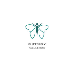  Simple butterfly logo design