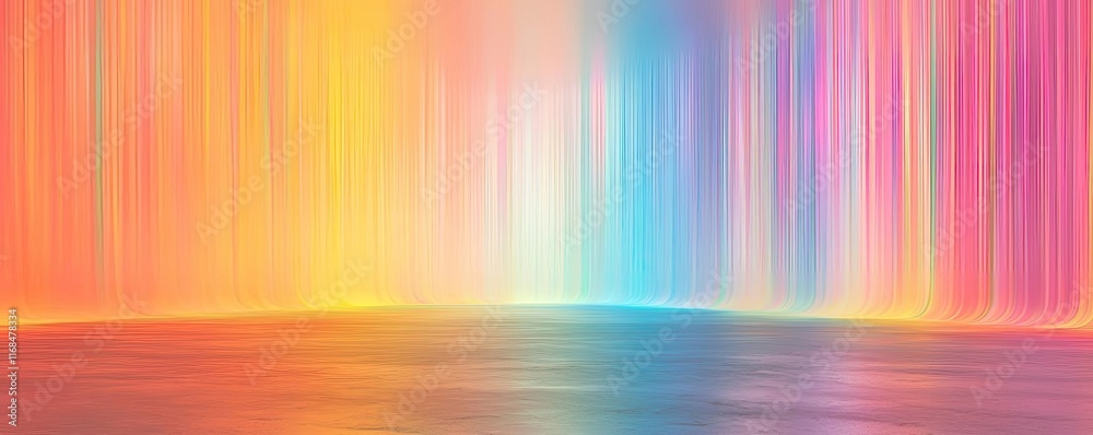 Aufkleber rainbow abstract background concept. a vibrant abstract background featuring colorful vertical strip