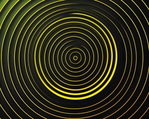 Obraz premium Hypnotic black and white spiral illusion forms a geometric pattern