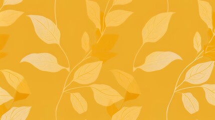 mustard yellow seamless pattern wallpaper