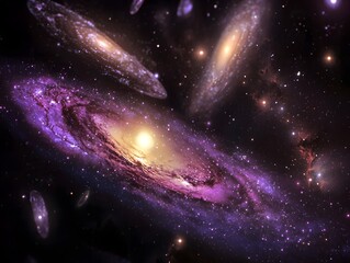 space background with stars