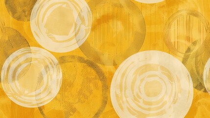 mustard yellow seamless pattern wallpaper