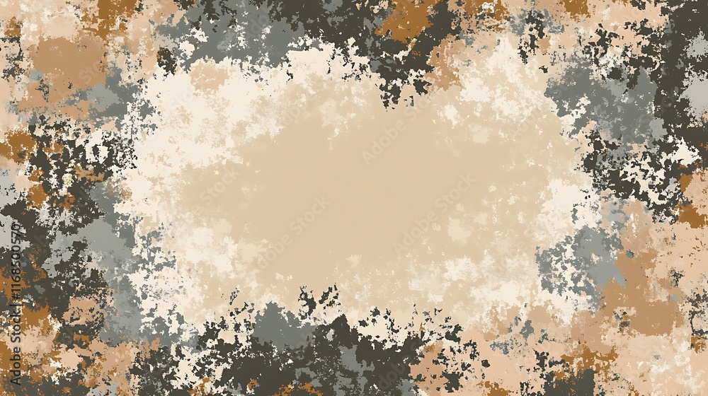 Aufkleber Abstract textured frame with copy space.