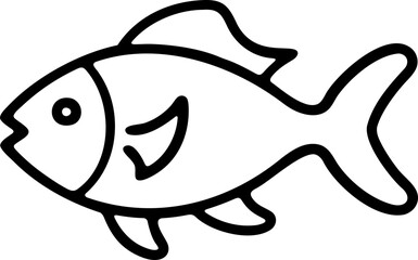 Fish outline
