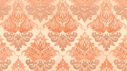 peach seamless pattern wallpaper