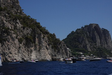 Naklejka premium Summer on the Italian island of Capri
