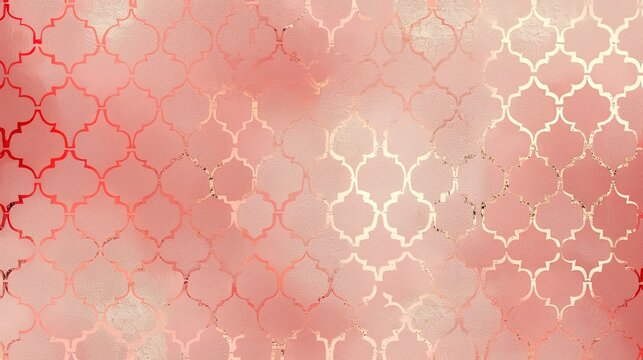 rose gold seamless pattern wallpaper
