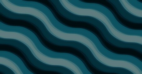 Waves cartoon abstract background