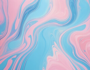 abstract pastel pink and blue holo holographic marble water background design 