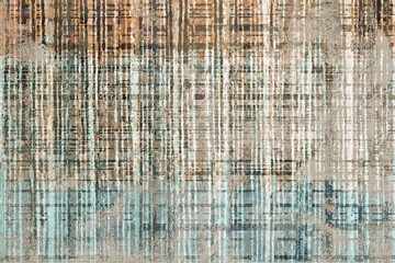 Carpet Watercolor ombre lines Pattern in high definition texture isolated on white canvas with trending colors
