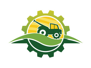 The image of agricultural machinery C.eps