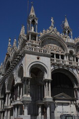 statue Duomo cathedral in Venice Italy