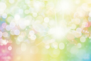 Abstract colorful background with soft bokeh effect creating a dreamy atmosphere during daytime