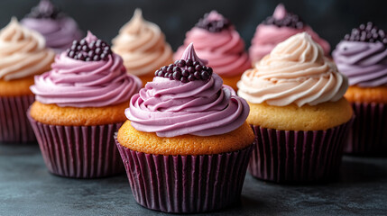 cupcakes with frosting
