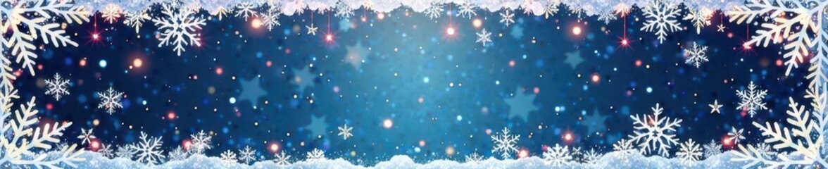 Intricate snowflake border frames festive Christmas card vector , graphic, illustration, silver